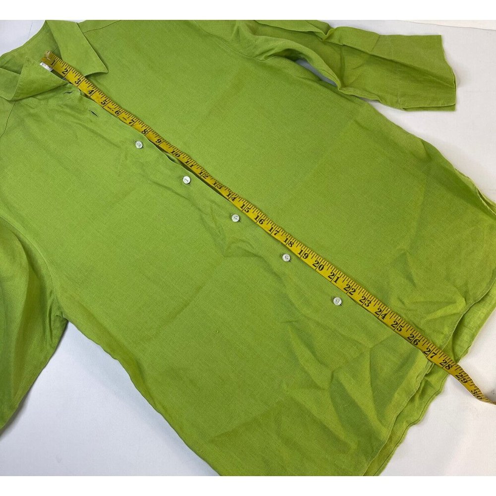 Maus & Hoffman Linen Collared Button Shirt - image 4